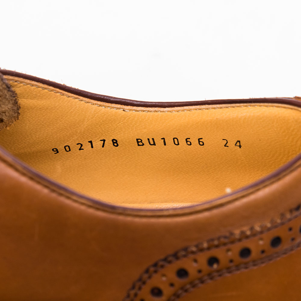 バーバリー買取大塚製靴製インペリアルグレード未使用品判別