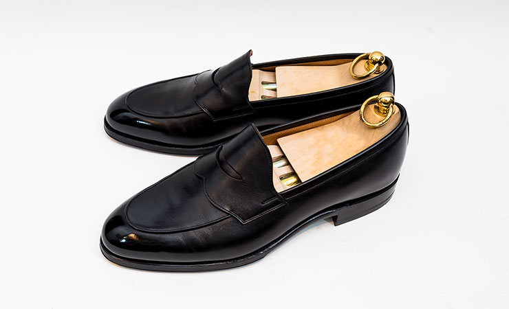 カルマンソロジー買取A5290【LONGSADDLELOAFER】ローファーブラック